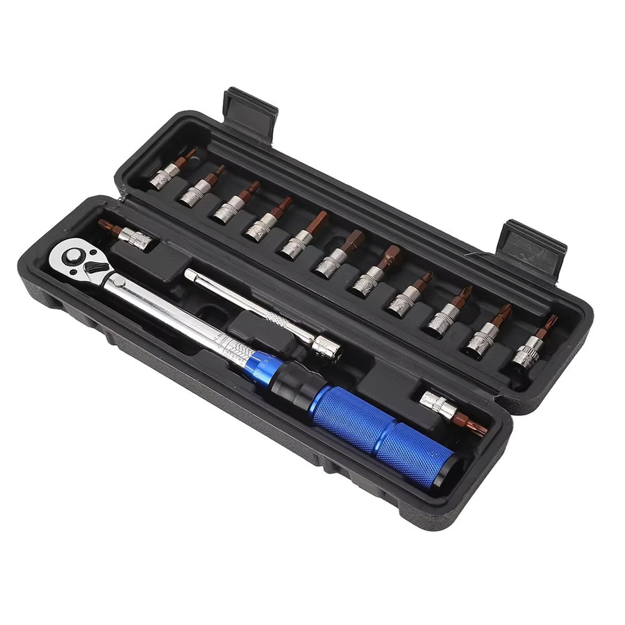 Rafford 16-in-1 Ratschen-Torsionsschlüssel-Set mit 1/4 Zoll Antrieb und 72-Zahn-Ratsche für Fahrrad- und Autoreparaturen - Bild 5