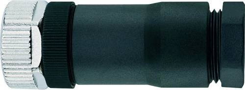 Escha Sensor-Aktor-Steckverbinder unkonfektioniert Polzahl 4 Schwarz - Bild 1