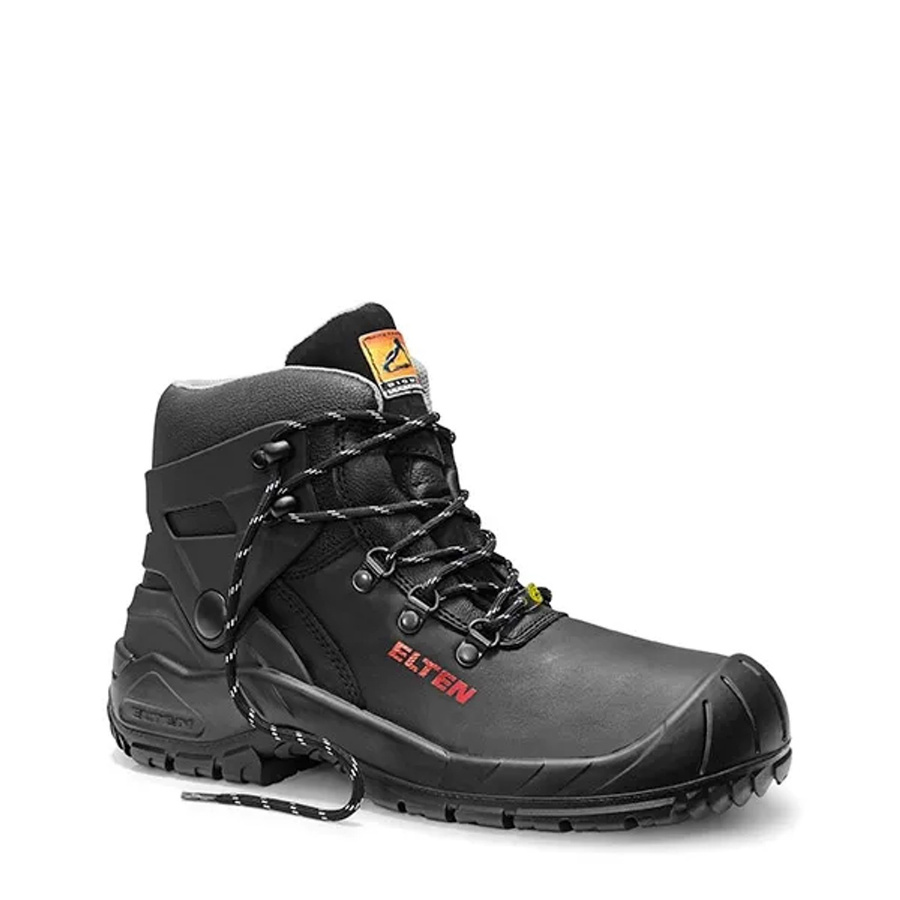 Elten Sicherheitsschnürstiefel Renzo Biomex ESD S3 aus Rindleder in Schwarz, Größe 40 - Bild 2