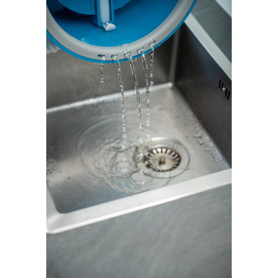 Livington Clean Water Spin Mop Wischmop-Set in Blau - Bild 3