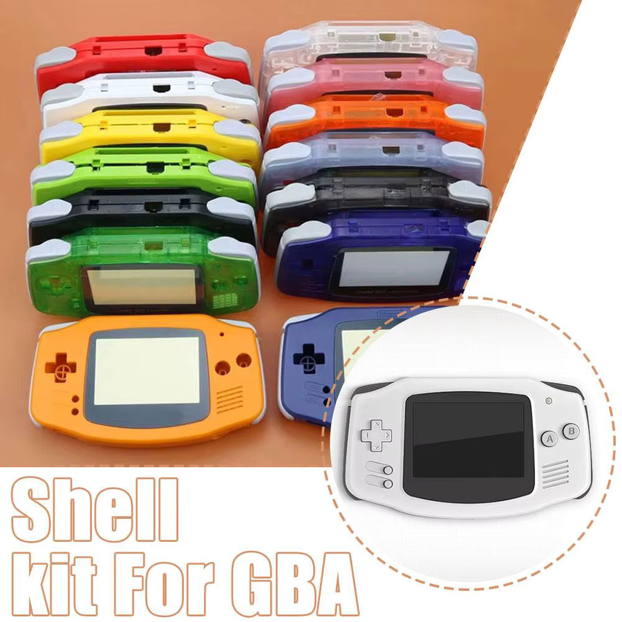Nintendo Game Boy Advance Ersatzgehäuse in Blau für Retro-Konsolen Reparatur und Schutz - Bild 2