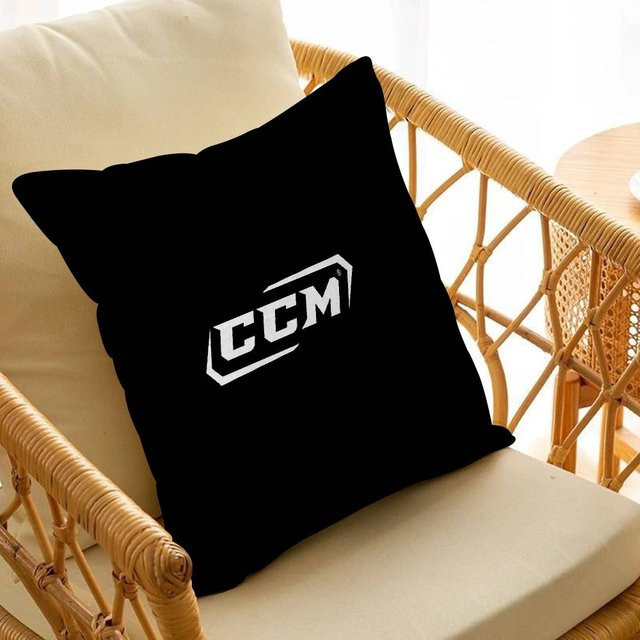 JMG Clothing Kissenbezug CCM Hockey Ahorn Design Herbstliche Dekoration, Farbe: Schwarz, B/T/H: 50 x 50 x 0 cm - Bild 1