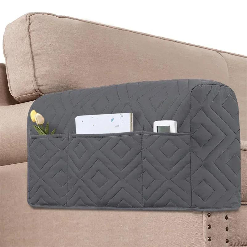 Yiran Furniture Sofalehnen Abdeckungen aus Polyester, 2er-Set, Waschbar und Dehnbar, Einfarbig - Bild 3