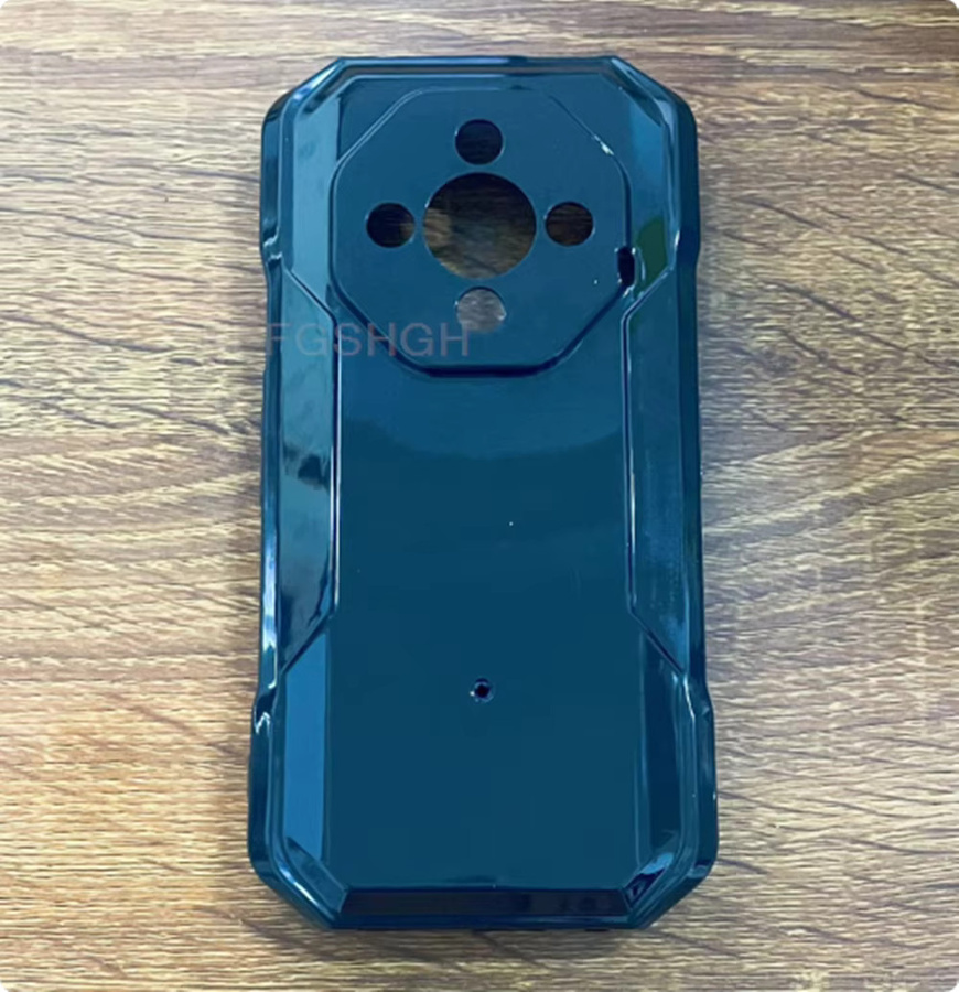 Schutzglas und Silikon-Hülle für Ulefone Armor X32 Pro, 5,65 Zoll, Transparent - Bild 2