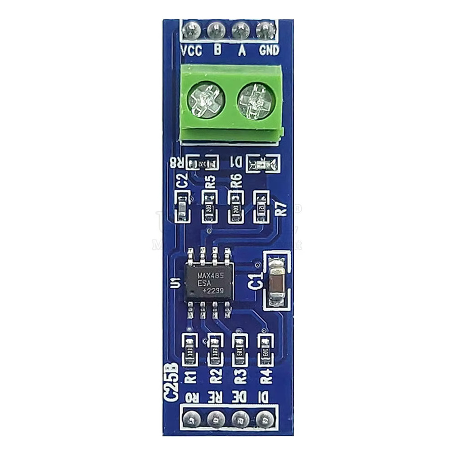 TTL zu RS485 Konvertierungsmodulplatine mit MAX485 Chip, 8-Pin, 5 V, Blau, 5,08 mm Rastermaß - Bild 2