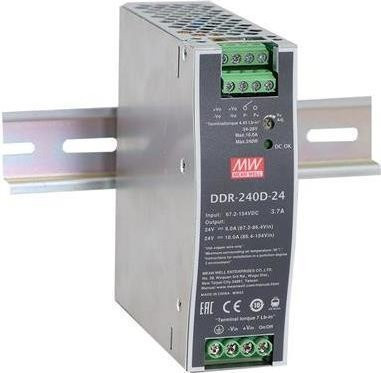 MEAN WELL DDR-240D-48 Netzteil und Spannungsumwandler 240 W in Silber - Bild 1