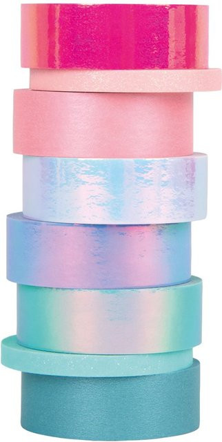 Rayher Washi Tape Shiny Mix in Multicolor aus Papier - Bild 1