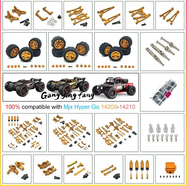 Hyper Go RC Auto, Offroad-Rennwagen, 1:14, 4WD, ferngesteuert - Bild 1