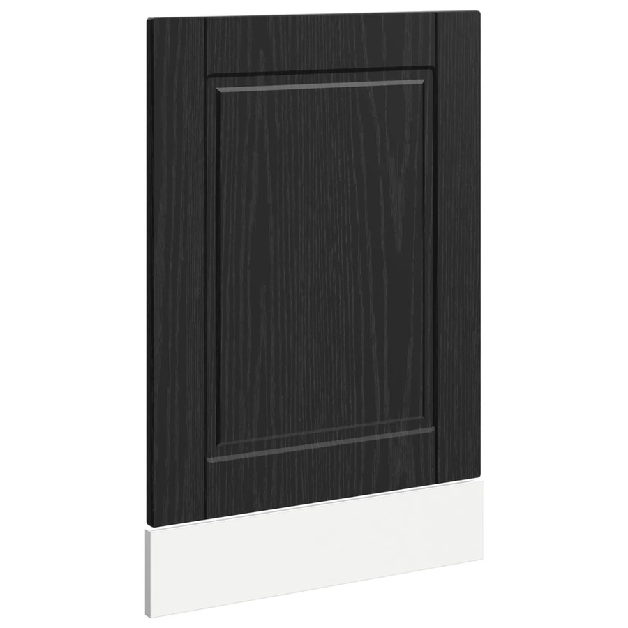 vidaXL Küchenschrank in Eiche Schwarz, Wandmontage, B/T/H: 45 x 1,5 x 67 cm - Bild 2