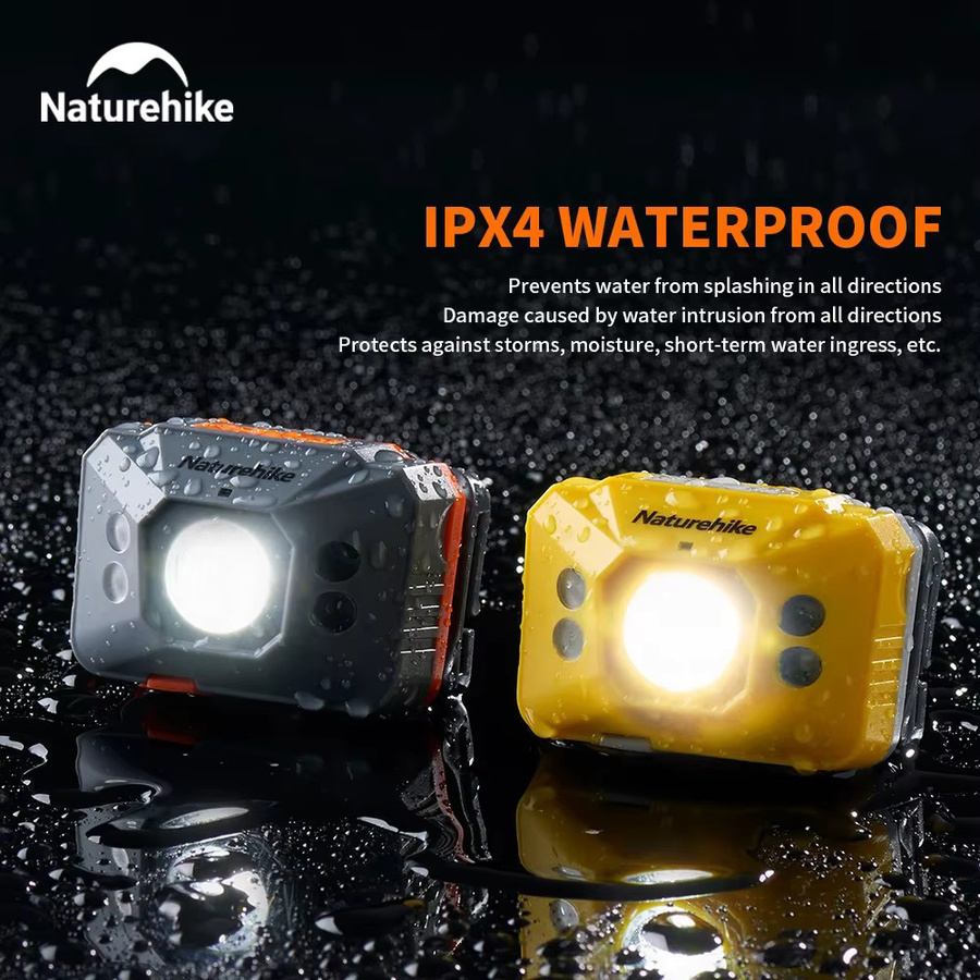 Naturehike Ultraleichte Camping Laterne mit Bewegungssensor, IPX4 Wasserdicht, USB-Ladung, Grau - Bild 2