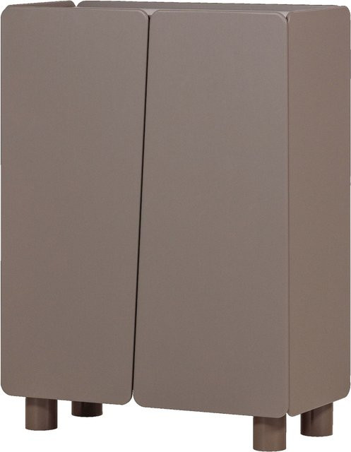 Highboard MOUTIQUE AMOUR aus Kiefer Massivholz in Braun, B/T/H: 135 x 45 x 100 cm - Bild 1