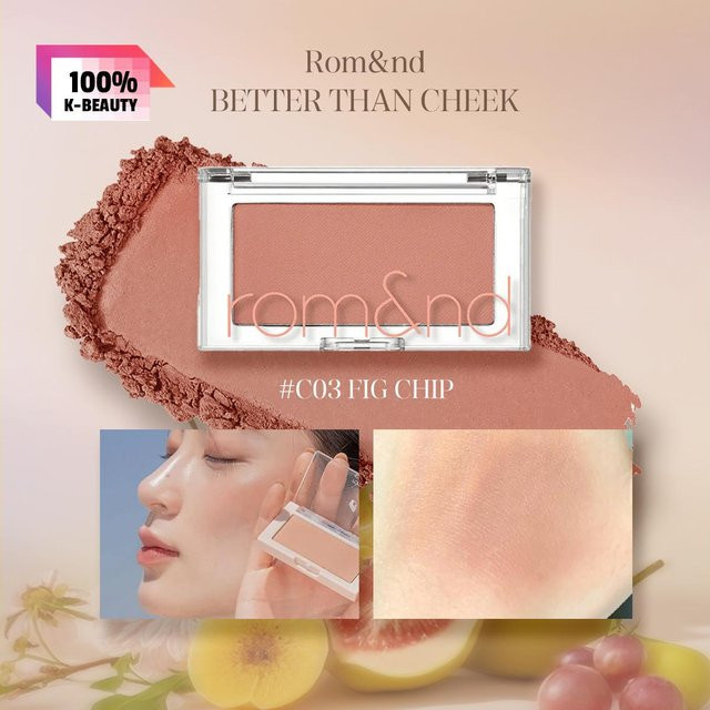 Rom&nd Better Than Cheek Puder, C03 Fig Chip, Unisex - Bild 1