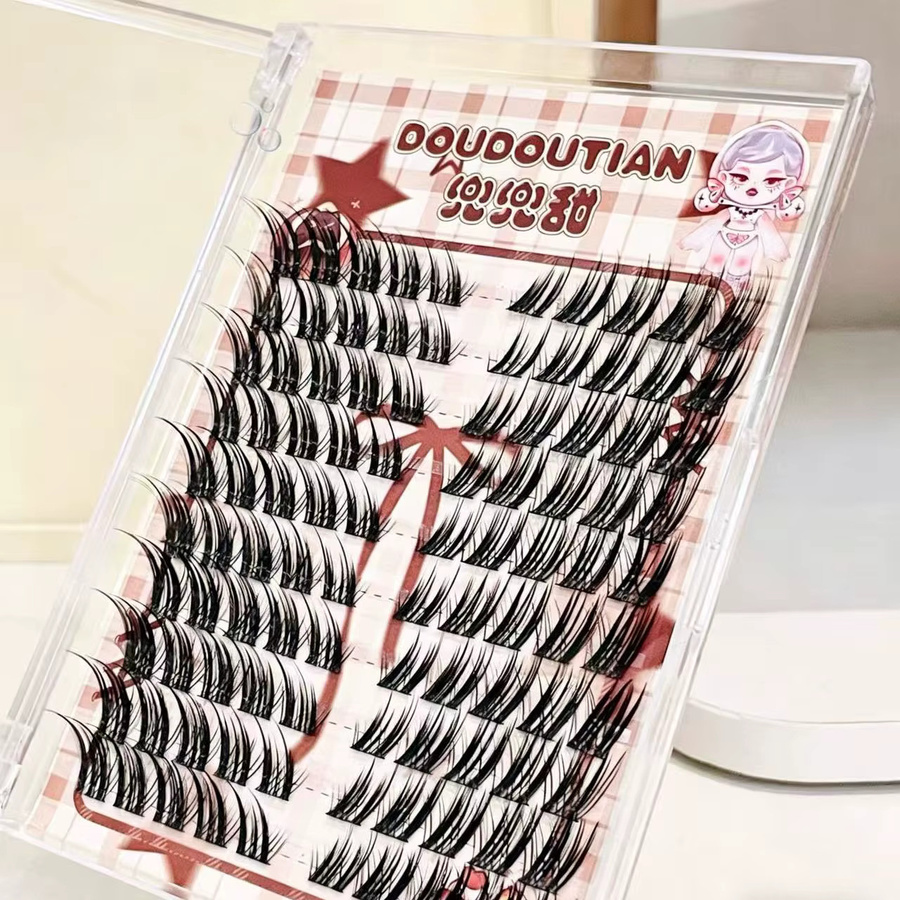 Doudoutian Fox-Style Winged Eyelashes, 01, Natürlich - Bild 3