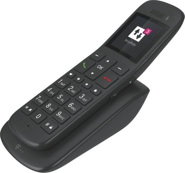 Telekom Sinus A32 Schnurloses Telefon mit Anrufbeantworter in Schwarz und Braun - Bild 2