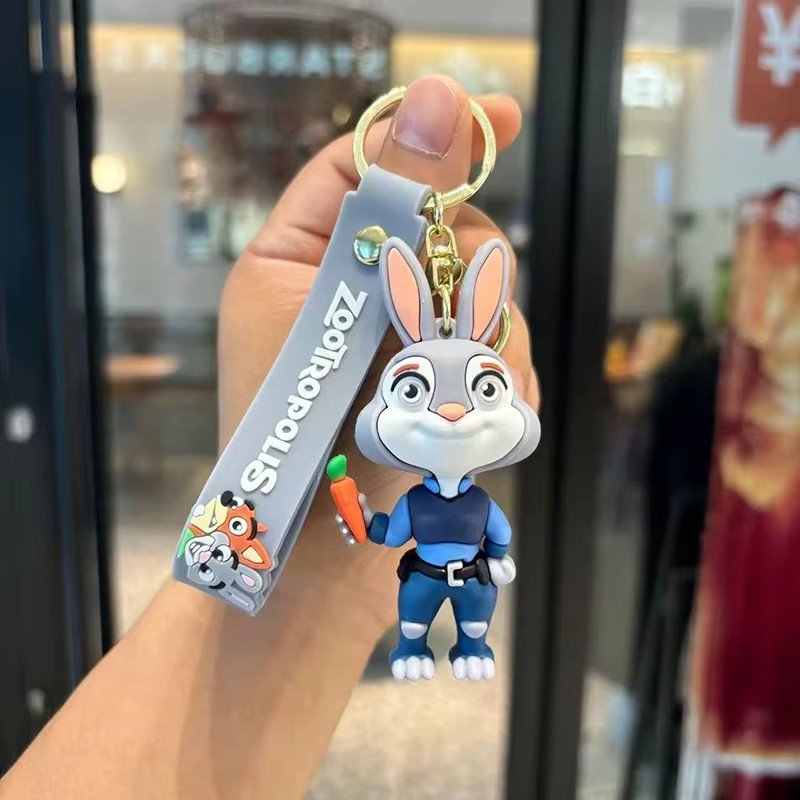 Bandai Schlüsselanhänger Zootopia Judy Hopps Nick Wilde - Bild 2