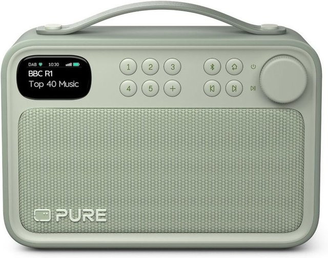 Bloom Kofferradio mit DAB/DAB+, FM und Bluetooth in Grün - Bild 1