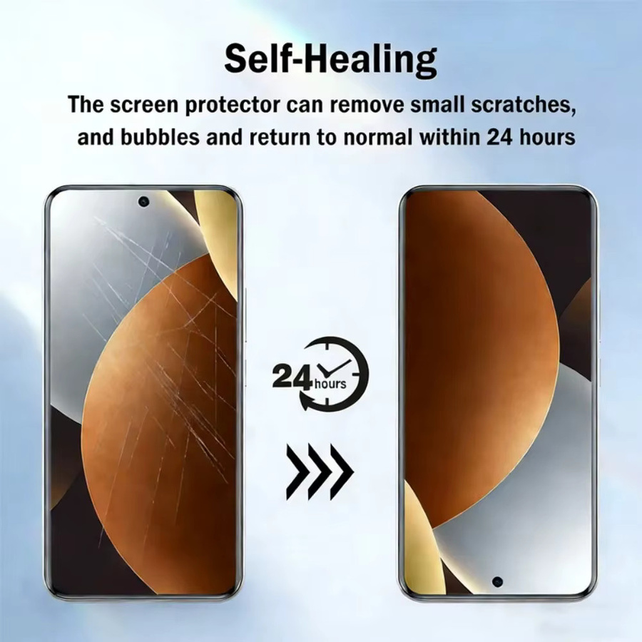 2 Stück Ultra HD Hydrogel-Displayschutz für Xiaomi Redmi Note 15 14 13 12 11 10 Pro Plus transparent - Bild 3