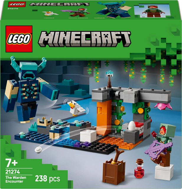 LEGO Minecraft Begegnung mit dem Wächter Konstruktionsspielzeug - Bild 2