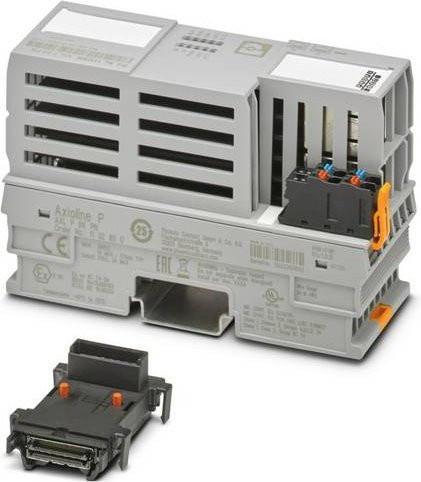 Phoenix Contact Buskoppler AXL P BK PN 1132800 in Grau, 24 V/DC, 5 V/DC - Bild 1
