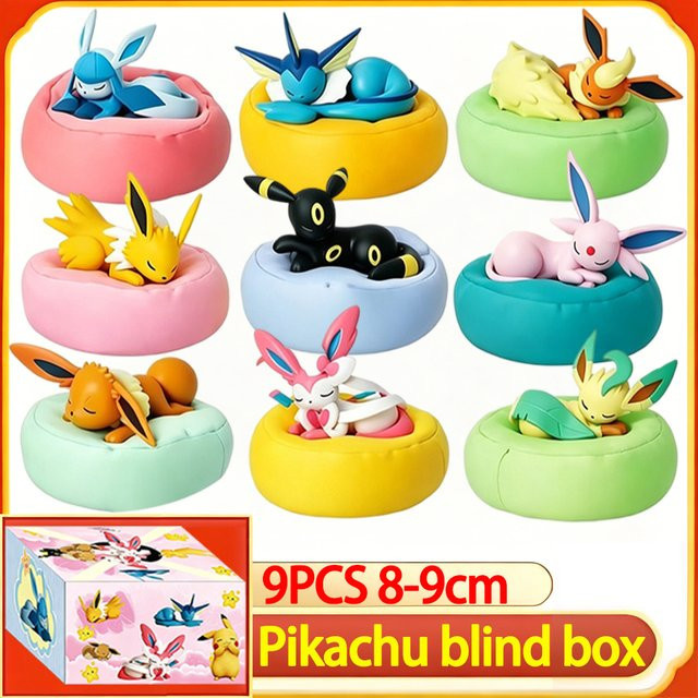 Bandai Pokémon Eevee Blind Box Figuren, Multi-Form-Serie, 8cm - Bild 1