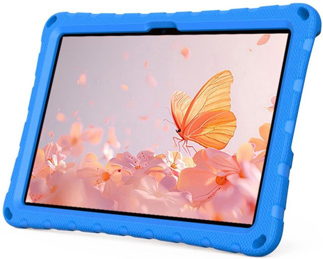 Koogeelife EVA Schutzhülle für Kindle Fire Max 11 (2023) Stoßfester Schutz mit drehbarem Klappständer in Blau - Bild 1