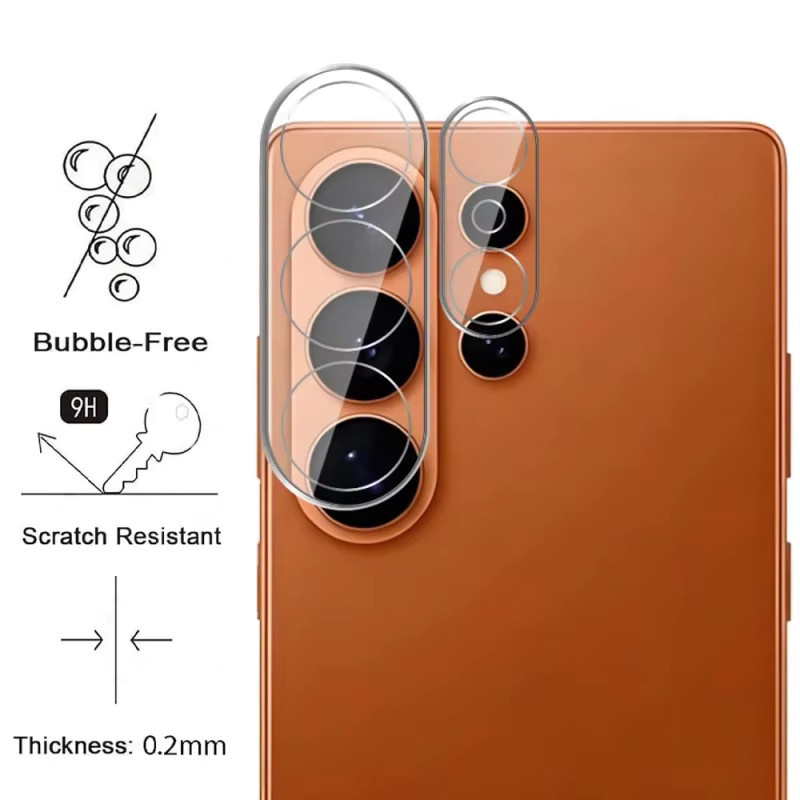 Objektivschutzfolie für Samsung Galaxy S26 S25 Plus Ultra transparent Kamera-Schutzglas und Rückseitige Schutzabdeckung - Bild 5