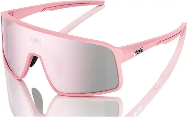 Neon Stratus Sonnenbrille, randlos, pink, Unisex, TR90 - Bild 1