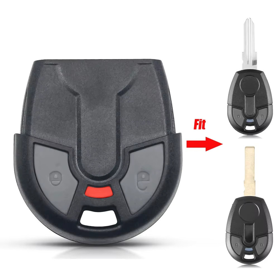 KEYYOU Ersatzgehäuse für Fiat FT2-2 Positron Flex PX52 Alarmtasten PX32 290 EX300 330 360 in Schwarz - Bild 3