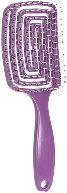 NATAWA Massagekamm Haarbürste, violett, Unisex - Bild 1