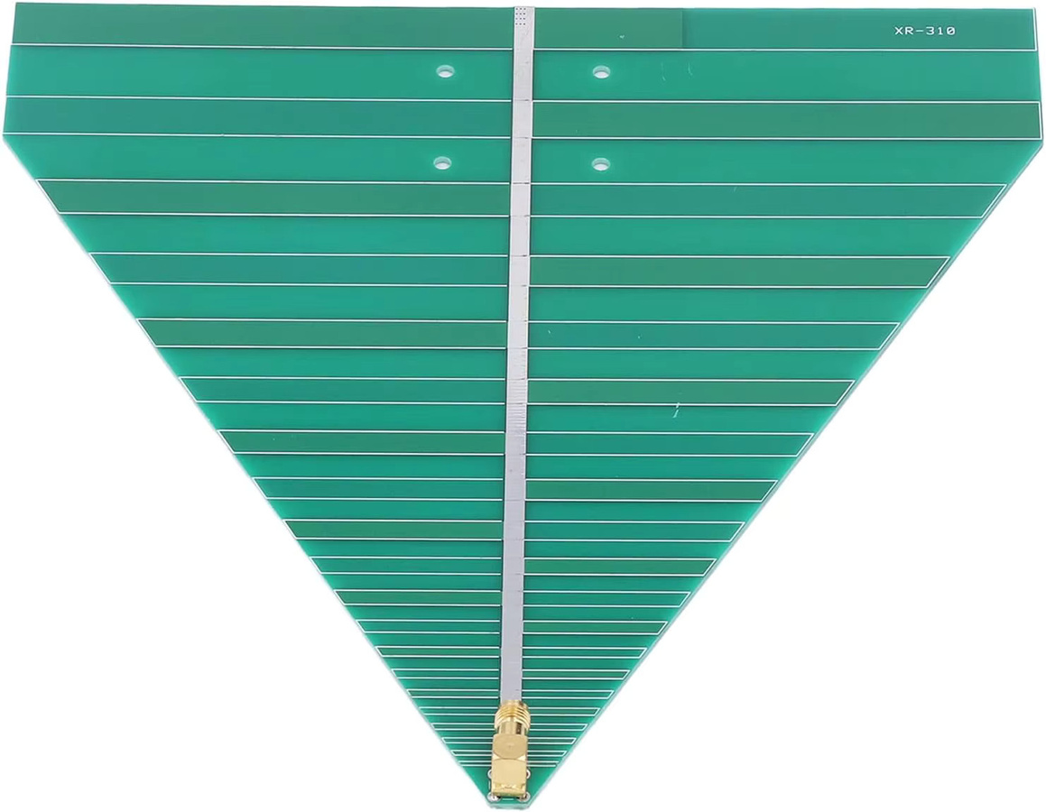 UWB WiFi Log Periodic Breitband Antenne 600-6000 MHz in Grün - Bild 2
