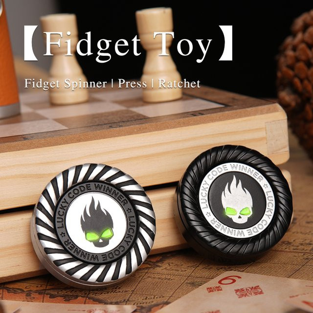 YIJOO EDC Metall Magnetisches Zappelspielzeug, Stressabbau, Anti-Angst Spinner Slider - Bild 1