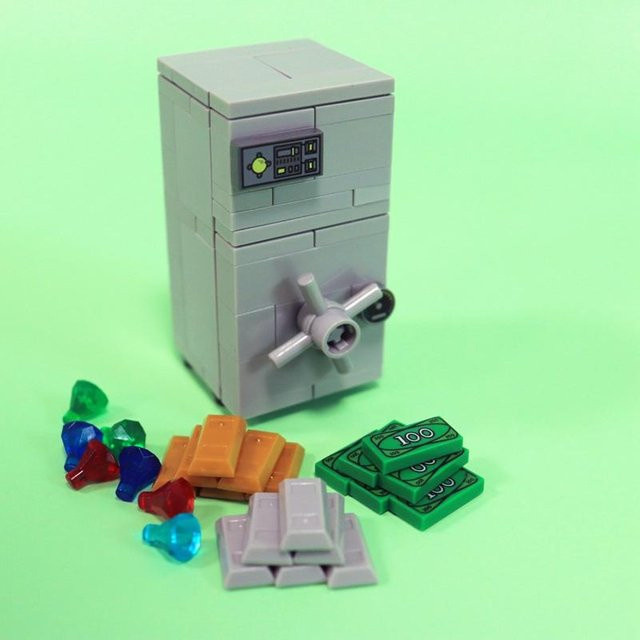 Yiran toy Stadtbüro Tisch Verkaufsautomat Geldautomat Toilettenschüssel, Bausatz, ab 6 Jahren - Bild 1