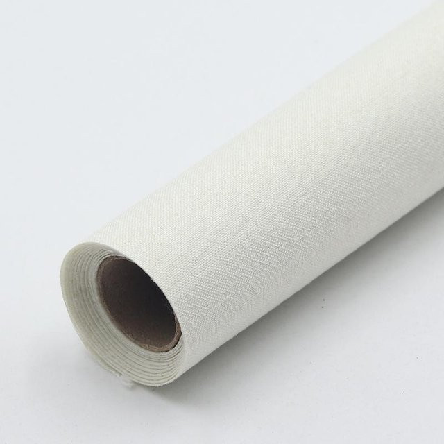Selbstklebende Leinenstofftapete von beautybaby in Beige zur Dekoration und zum Basteln, B: 1,45 m x L: 1 m - Bild 1