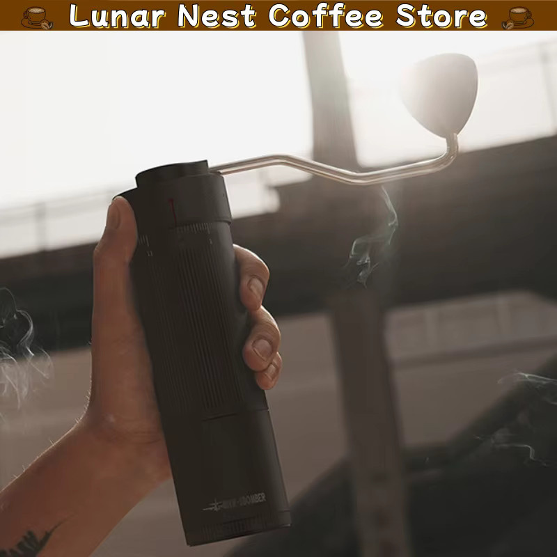 MHW 3Bomber Blade R3 Pro Manuelle Kaffeemühle mit einstellbarem Mahlwerk in Schwarz - Bild 3