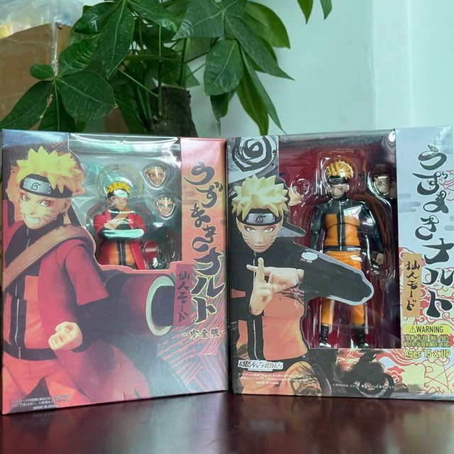 Bandai Naruto Shippuden Uzumaki Naruto Figur, Action Figur, 14cm - Bild 1