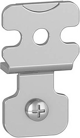 Schneider Electric Set aus 4 verzinkten Wandbefestigungslaschen aus Stahl in Silber für Spacial S3D - Bild 1
