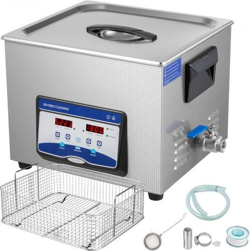 VEVOR Ultraschallreiniger 15l mit Heizung und Timer für Schmuck, Uhren und industrielle Teile - Bild 1