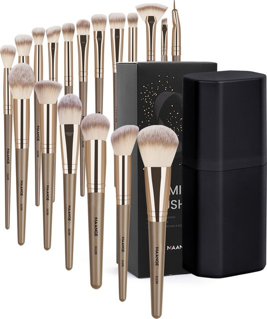 MAANGE Make-up-Pinsel Set, 18 Stück, Unisex - Bild 1
