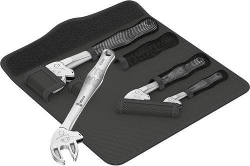 Wera Joker 6004 Maulschlüsselsatz 4-teilig selbstjustierend schwarz silber - Bild 2