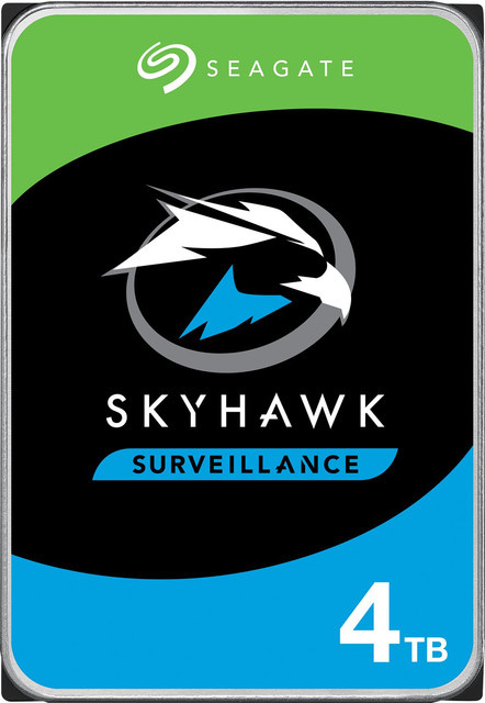 Seagate SkyHawk ST4000VX016 interne HDD Festplatte mit 4TB Kapazität, SATA 6Gb/s, 3.5 Zoll, 256MB Puffer - Bild 1