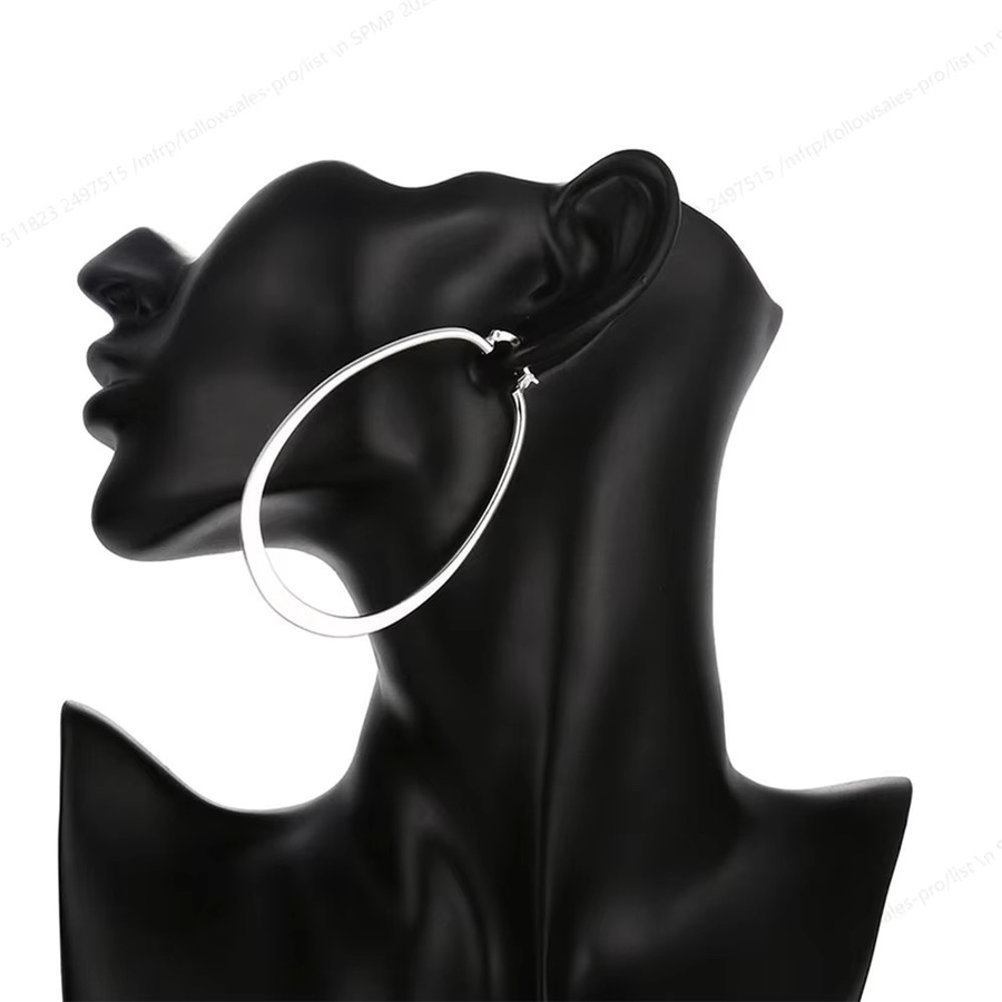 DOTEFFIL Ohrringe 925 Silber, 45 mm, Damen - Bild 2