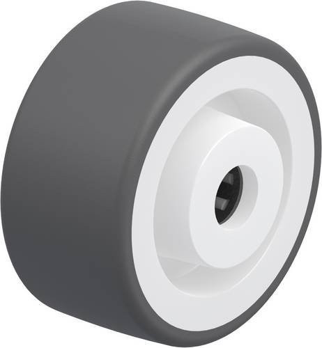 Blickle POTH 75/15R Kunststoff-Rad in Grau und Weiß mit 75 mm Durchmesser und 200 kg Tragfähigkeit - Bild 1