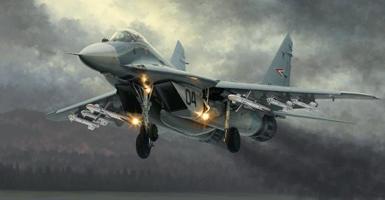 Trumpeter MIG-29A Fulcrum (Izdeliye 9.12), Fahrzeug, 1:72, Grau - Bild 1