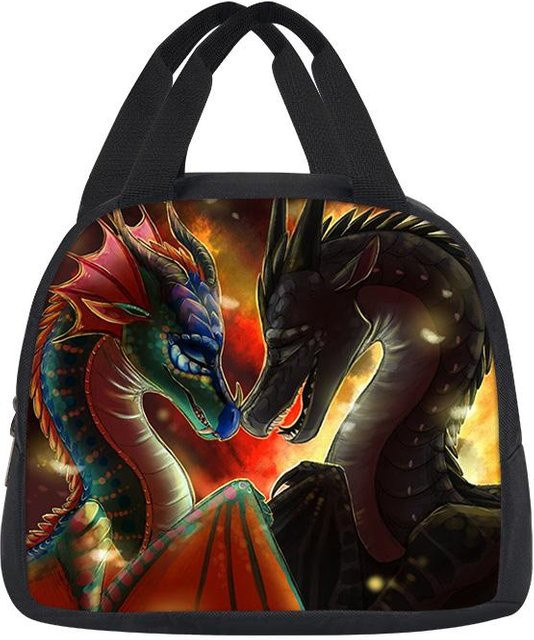 Isolierte Brotdose von Fancy Style Studio mit Cartoon-Print in Multicolour für Grundschüler - Bild 1