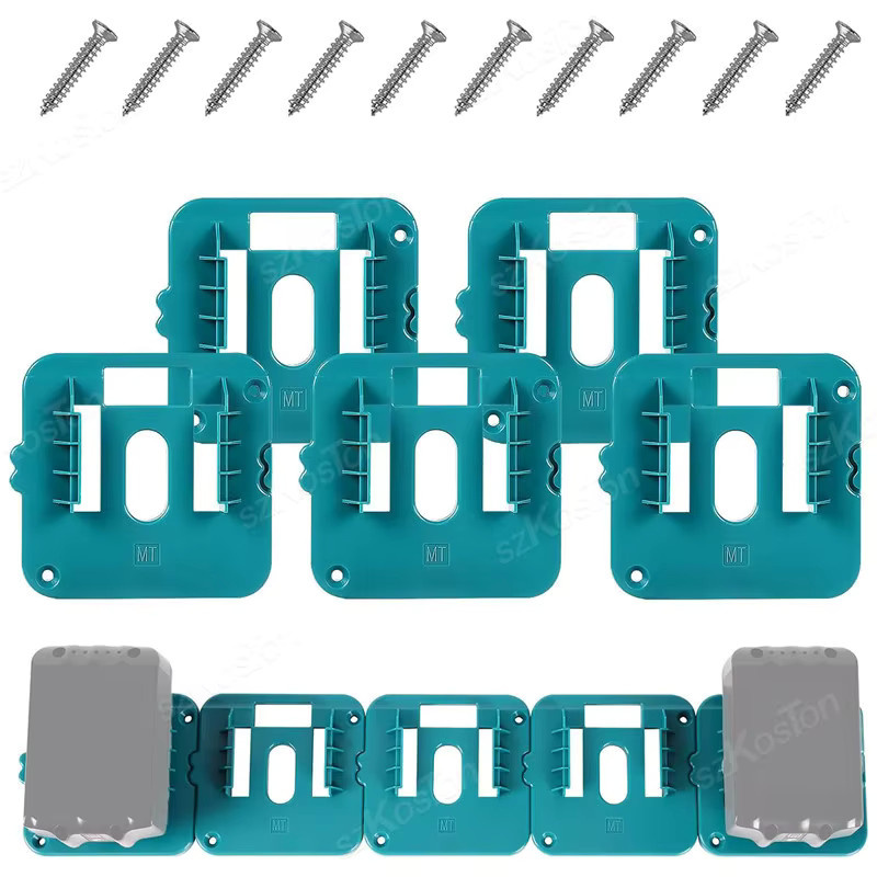 Wandhalterung für Makita 18V Li-Ion Akkus zur Batterie-Lagerung und Werkzeug-Organisation - Bild 7
