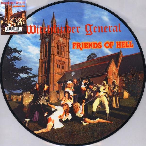 Witchfinder General Friends Of Hell LP Vinyl Back On Black 2017 Rock Metal braun mehrfarbig - Bild 1