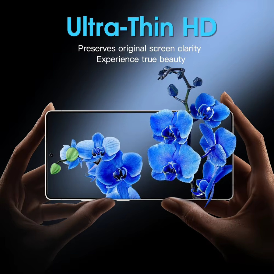 NNBILI 2 Stück Displayschutz aus gehärtetem Glas für Samsung Galaxy S26 S25 S24 Ultra S23 S22 S21 Plus, transparent, vollständige Abdeckung - Bild 2