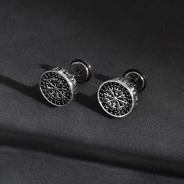 prjewel Ohrstecker, Silber, Vintage, Herren - Bild 1