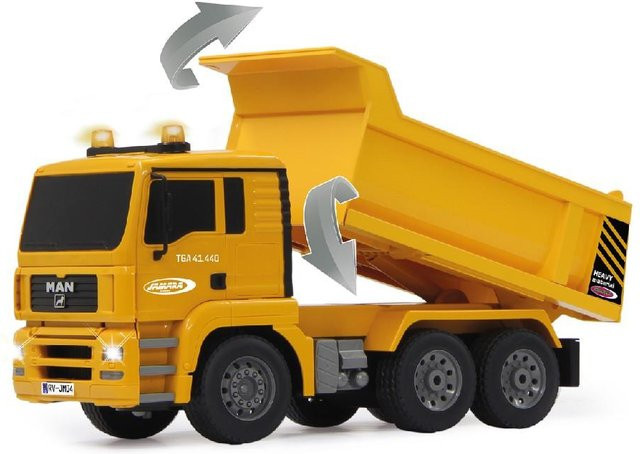 Jamara Muldenkipper MAN 1:20 gelb ab 6 Jahren - Bild 1