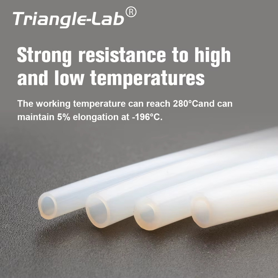 Trianglelab PTFE Rohr Weiß für Bambu Lab BMU Kaninchen MMU 1,75mm Filament Hotend Extruder - Bild 3